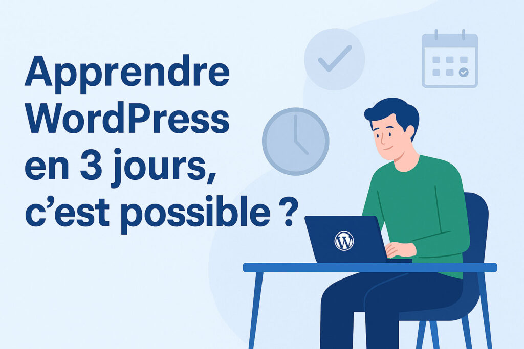 Apprendre WordPress en 3 jours
