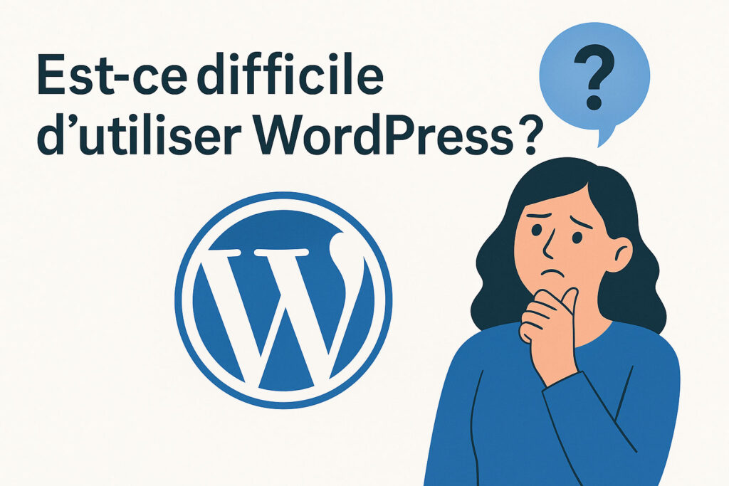 Est-ce difficile d'utiliser WordPress